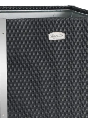 Akce Polyratanový květináč Scobax antracit 70 x 38 x 40 cm