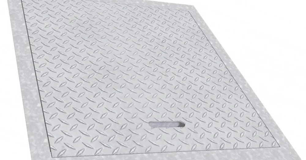 Značkový Scobax Steelsafe Zinc 754 x 754 mm