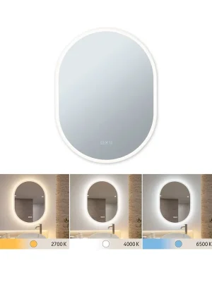 LED zrcadlo s osvětlením Mirra IP44 CCT 230V 22W stmívatelné zrcadlo/bílá - PAULMANN Pouze Dnes