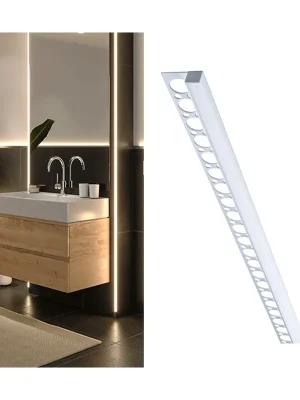 Značkový LumiTiles LED Strip Profil Frame 1m hliník eloxovaný/satén - PAULMANN