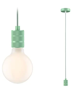 Zlevněný UKONČENA VÝROBA Neordic závěsné svítidlo Tilla E27 max. 60W světle zelená stmívatelné kov - PAULMANN