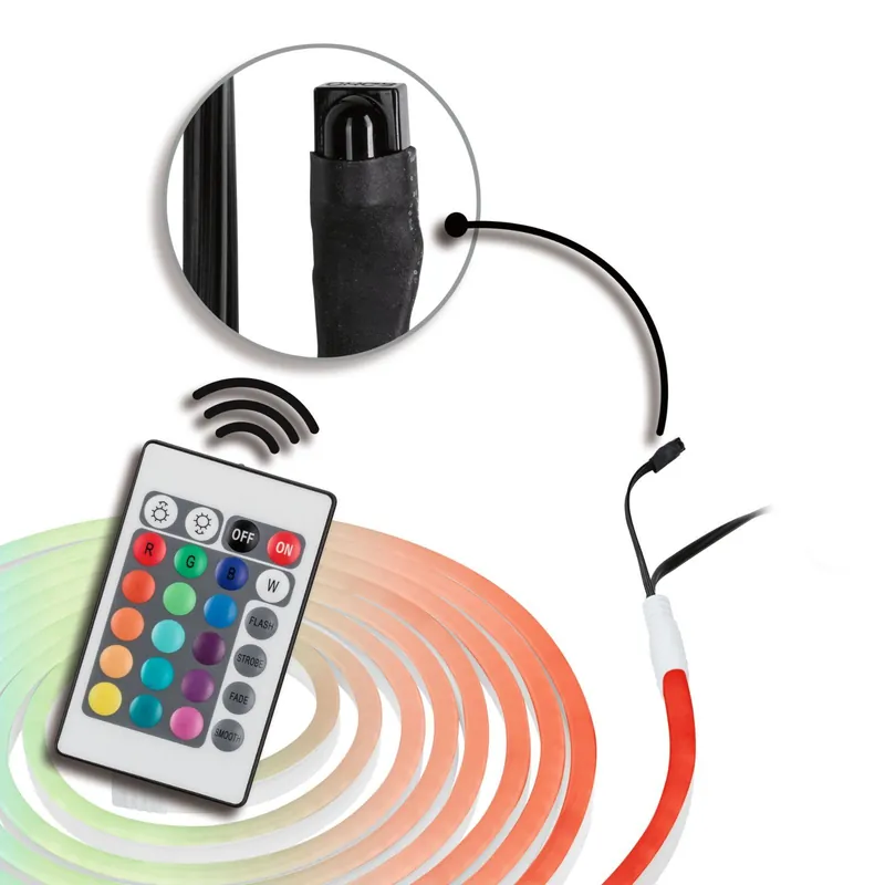 Cenově Výhodný SimpLED LED Strip Venkovní základní sada 3m IP44 19,5W 72LEDs/m RGB - PAULMANN