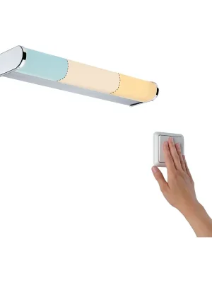 Originální HomeSpa LED svítidlo k zrcadlu Arneb IP44 chrom 6,5W WhiteSwitch 2.700K - PAULMANN