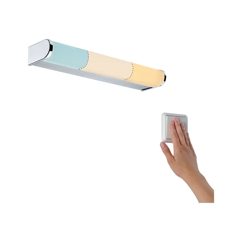 Originální HomeSpa LED svítidlo k zrcadlu Arneb IP44 chrom 6,5W WhiteSwitch 2.700K - PAULMANN