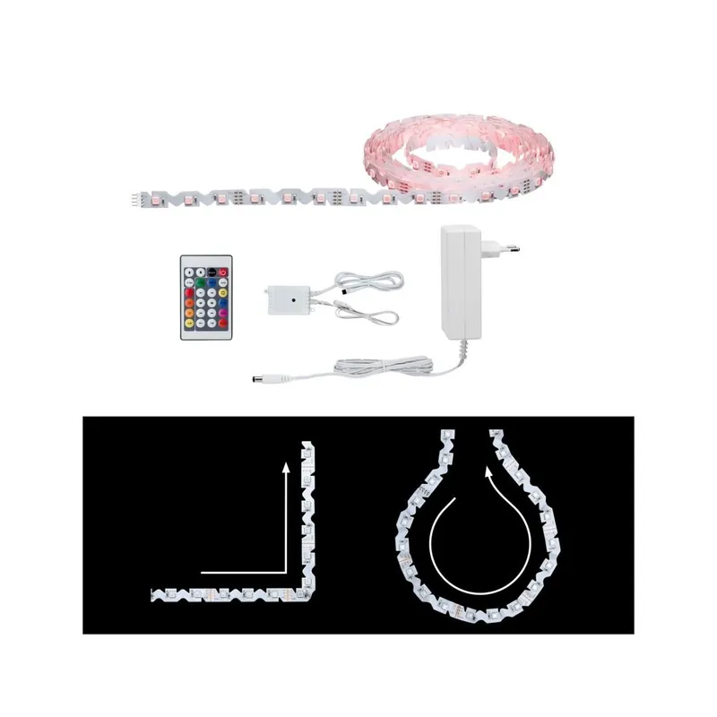 Vysoce Kvalitní FlexLED 3D základní sada 5m RGB - PAULMANN