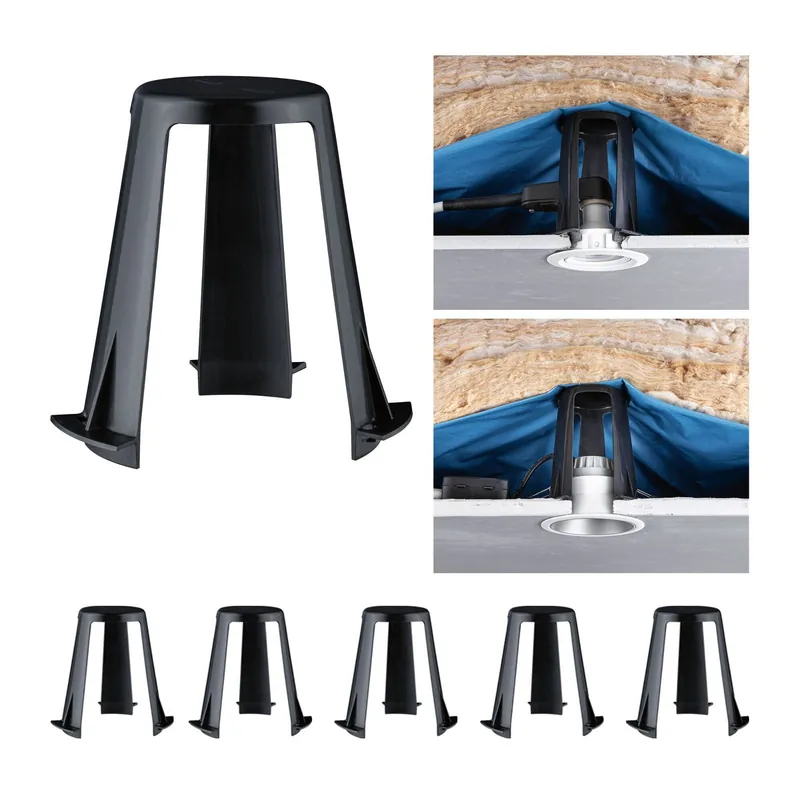 Příslušenství distanční vložka pro vestavná svítidla 62 - 90mm černá - PAULMANN Víkendová Akce