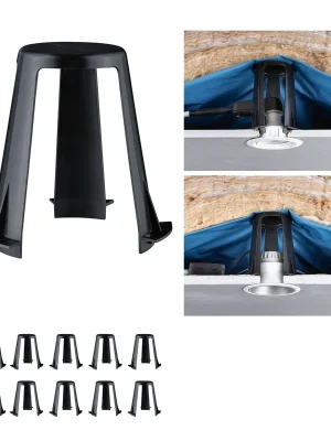 Originální Příslušenství distanční vložka pro vestavná svítidla 62 - 90mm černá - PAULMANN