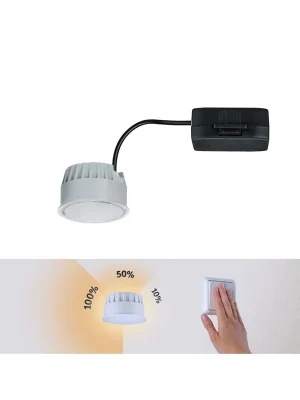 LED Modul vestavné svítidlo 3-krokové-stmívatelné Nova Coin kruhové 50mm Coin 6W 230V 4000K satén - PAULMANN Nejlepší Cena