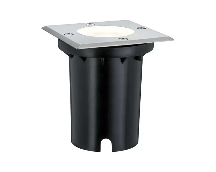Značkový Zemní zápustné svítidlo IP67 hranaté 3,5W GU10 ušlecht.ocel - PAULMANN