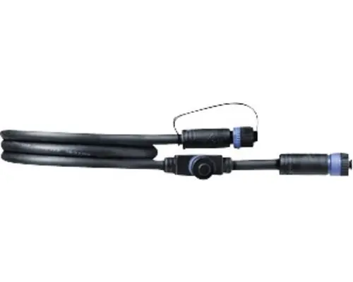 Zlevněný Kabel Outdoor Plug + Shine IP68 1m 1in-2out 2x1,5qmm černý - PAULMANN