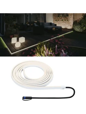 Značkový Plug & Shine LED pásek Smooth Einzelstripe IP68 3000K 26W černá - PAULMANN