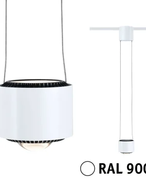 Zlevněný URail LED závěs Aldan / 8,5W 3000K stmívatelné 230V bílá - PAULMANN