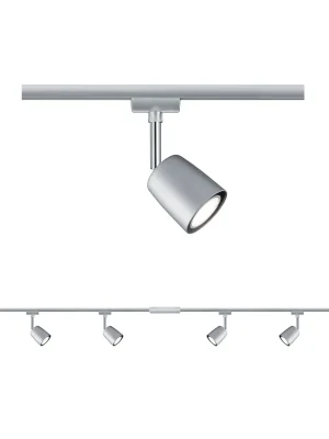 Zlevněný URail sada Cover matný chrom bez zdroje světla max. 4x10W GU11 - PAULMANN