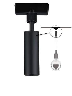 Kup Teď URail Universal závěsný adapter černá matná 230V kov/plast - PAULMANN