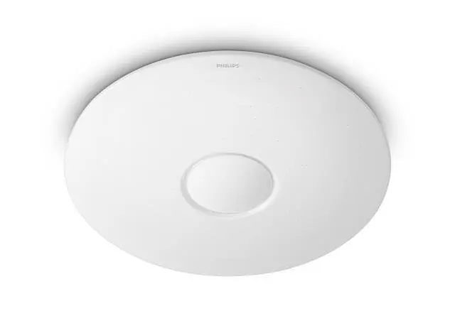 Značkový UKONČENA VÝROBA Haraz SVÍTIDLO STROPNÍ LED 30W 2800lm 2700-6500K, bílá třpyt + dálk.ovl. 45,5cm - PHILIPS (915005676301)