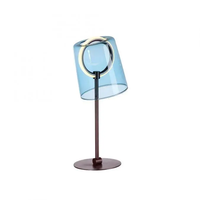 ZULA LED stolní lampa modrá stmívatelné šňůrovým stmívačem 3000K - PAUL NEUHAUS Expresní Doručení